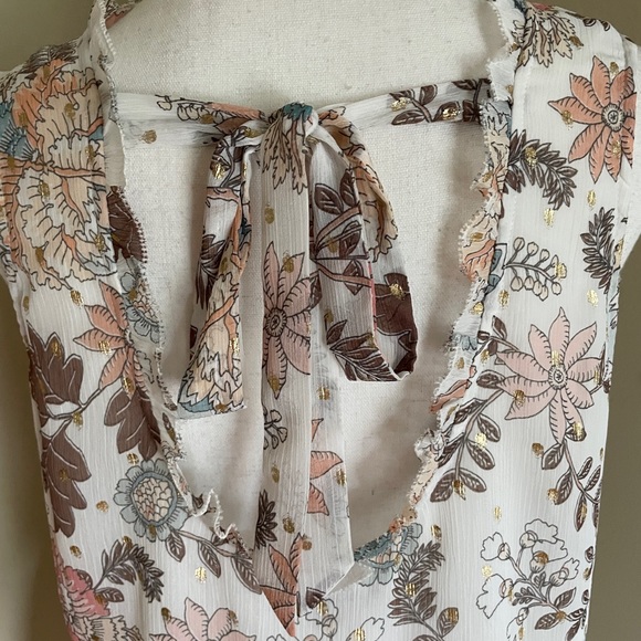 ADORABLE LOFT Shift Drape Back Tank Top - Picture 6 of 11